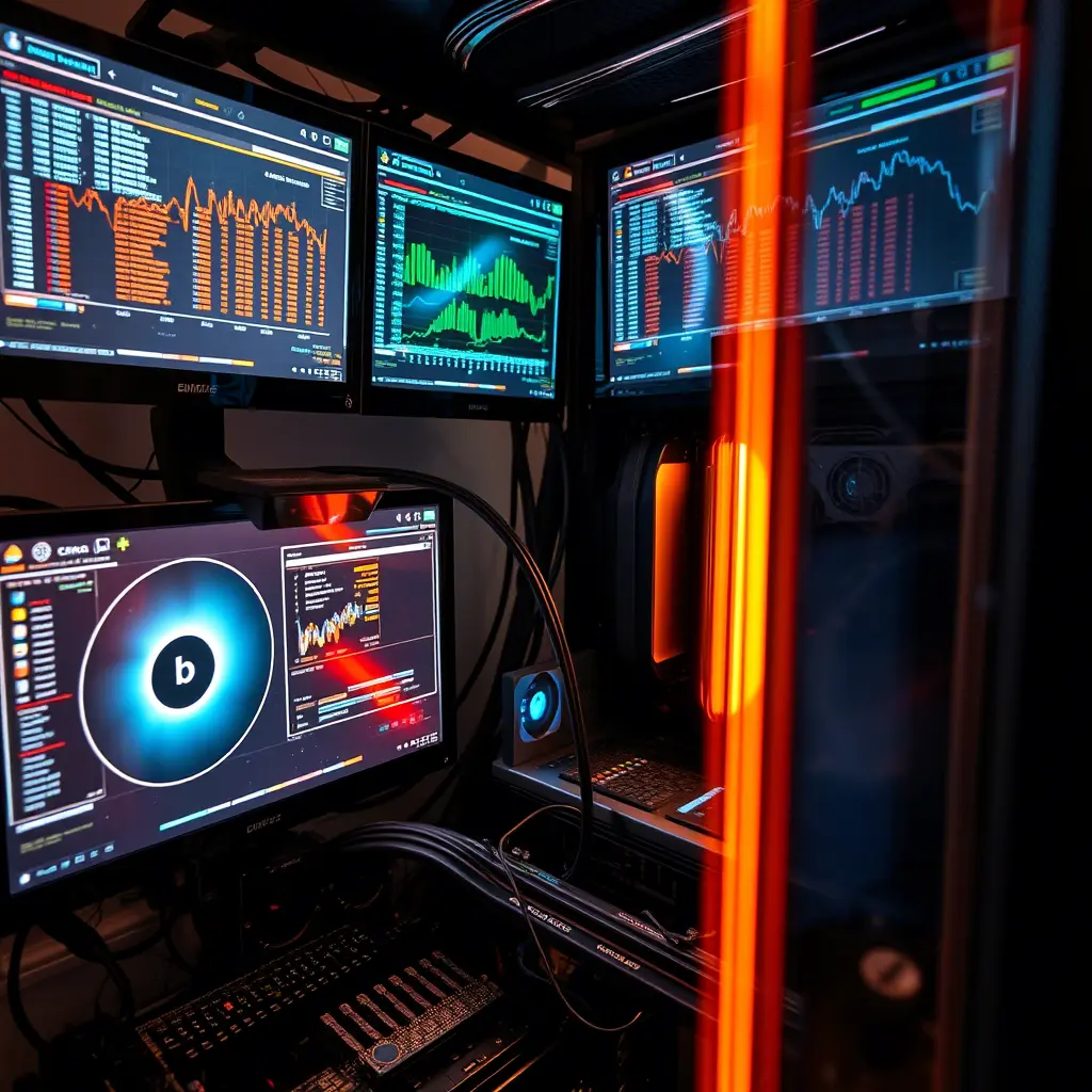 иллюстрация к статье "Как выбрать оптимальную конфигурацию ПК для майнинга: полное руководство"