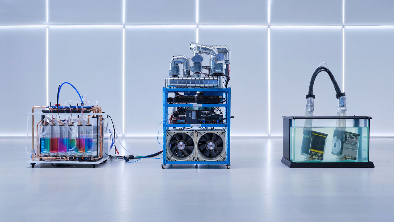 системы охлаждения майнинга изображение