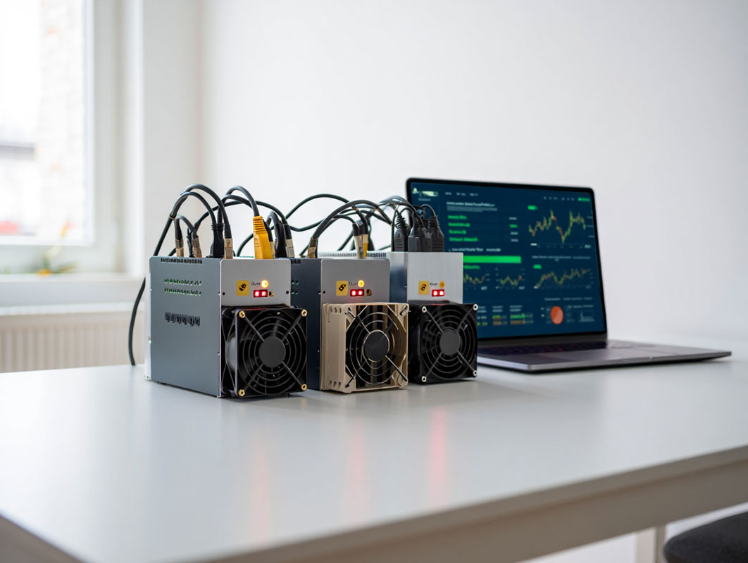 асики на столе