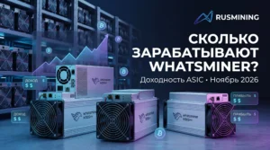 Доходность асиков в ноябре 2026: сколько приносят популярные Whatsminer
